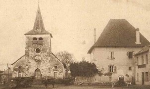 L'âme sociale du village l'église de nos pères de nos anciens, des aïeux de notre famille